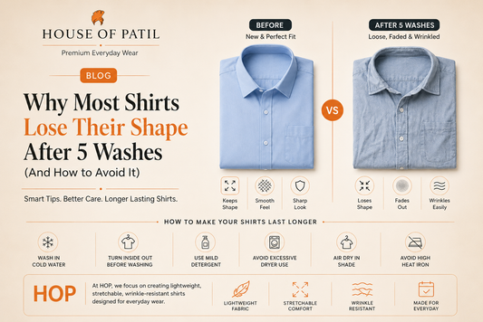 Why Most Shirts Lose Their Shape After 5 Washes (And How to Avoid It)