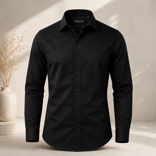 Black Stretch Premium Shirt