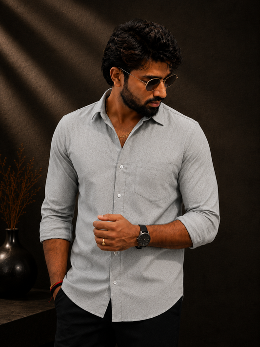 Grey Stretch Premium Shirt