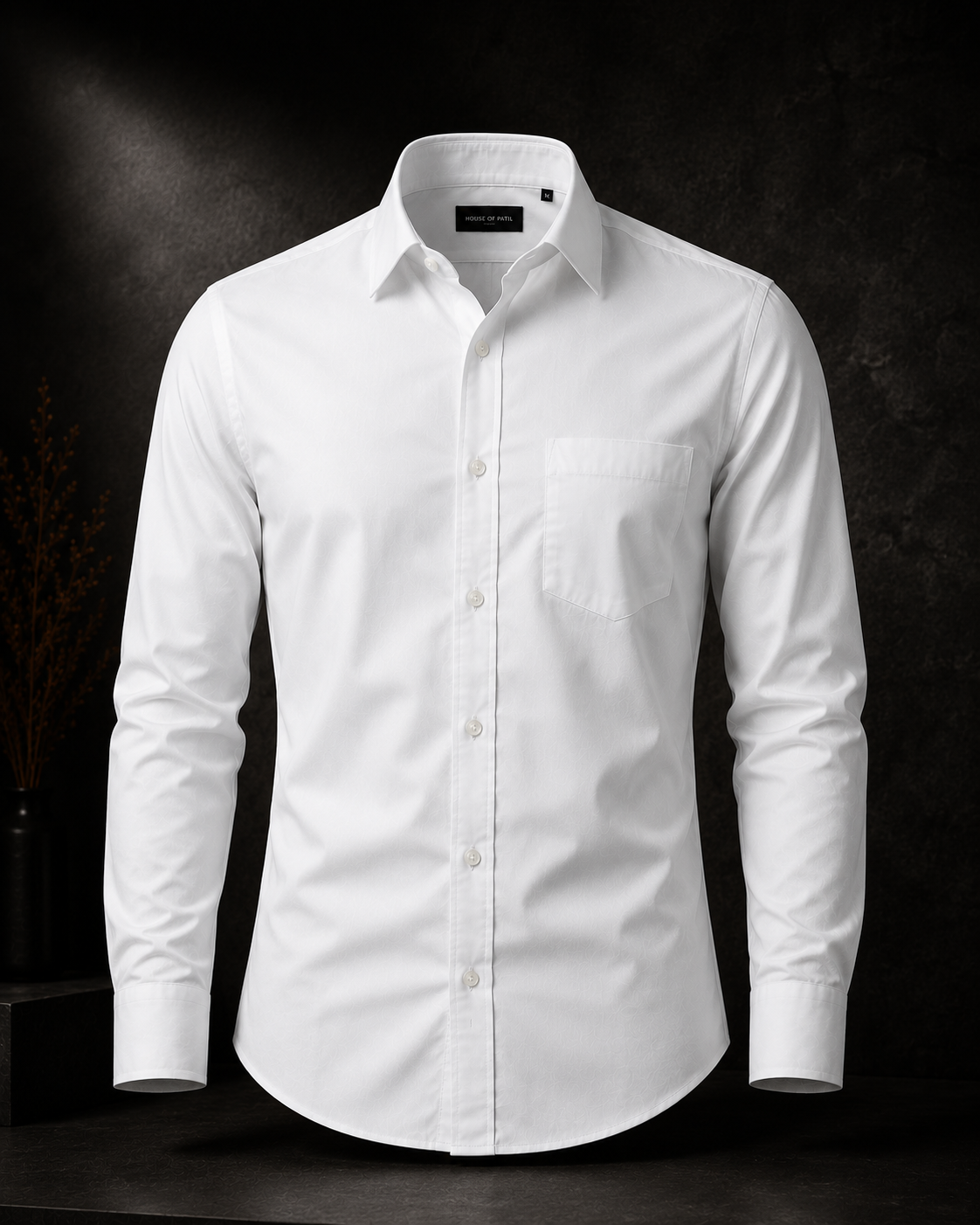 White Stretch Premium Shirt